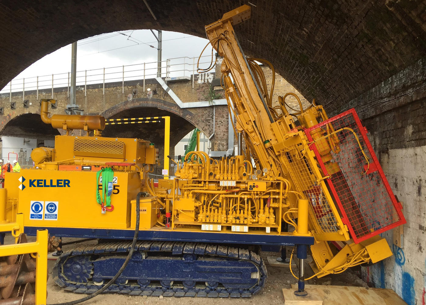 Keller underpinning structures in London