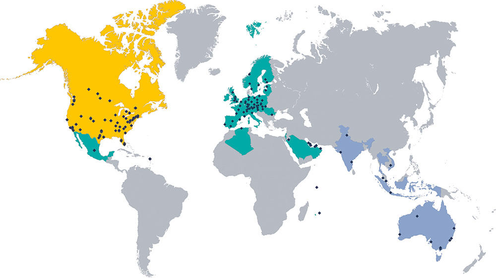 Keller world map locations