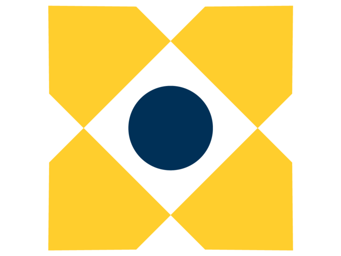 yellow and blue icon