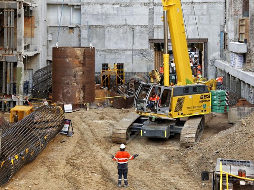 Record-breaking load for tower foundations