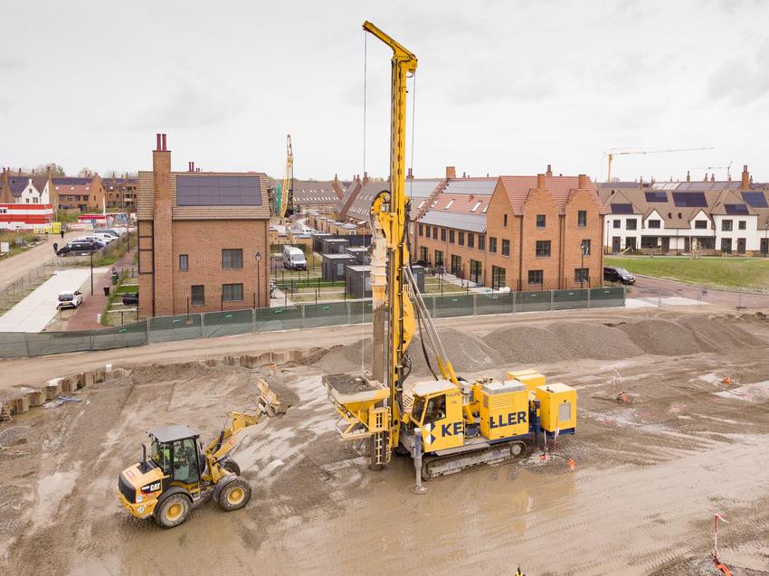 Keller rigs on Hoofddorp project in Netherlands